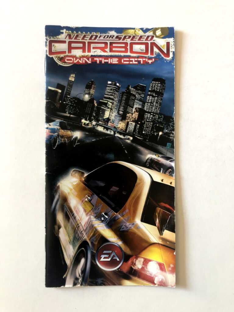 Need for Speed Carbon (PSPmanual) 9 Nintendopusheren