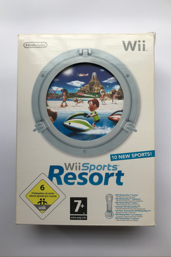 Wii Sports Resort + Motion Plus bundle - aldrig åbnet(Wii)