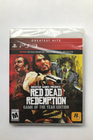 Red Dead Redemption(GOTY)(US cover)(PS3 Ny)