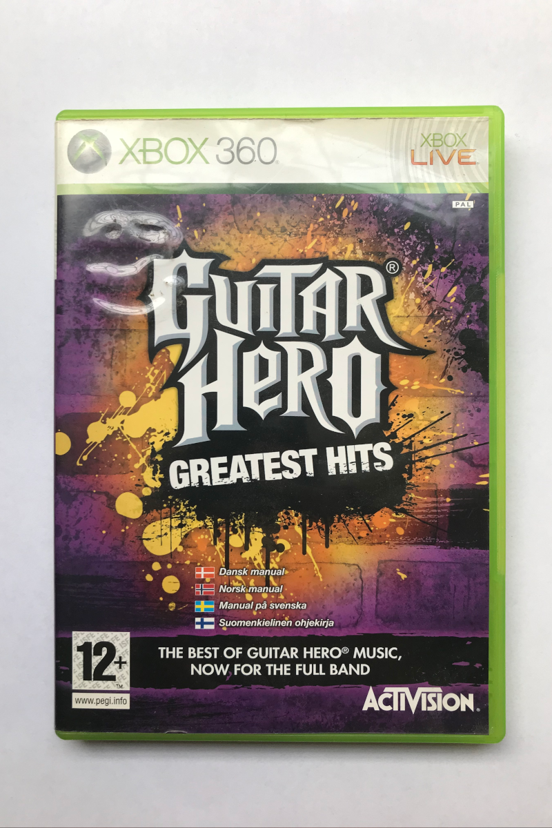 Guitar Hero Greatest Hits(360) Nintendopusheren