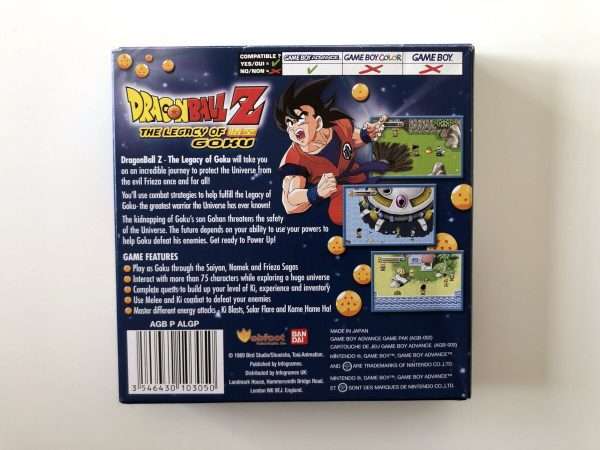 Dragon Ball Z The Legacy of Goku (GB Advance: Spil i original emballage) #305 - Image 7
