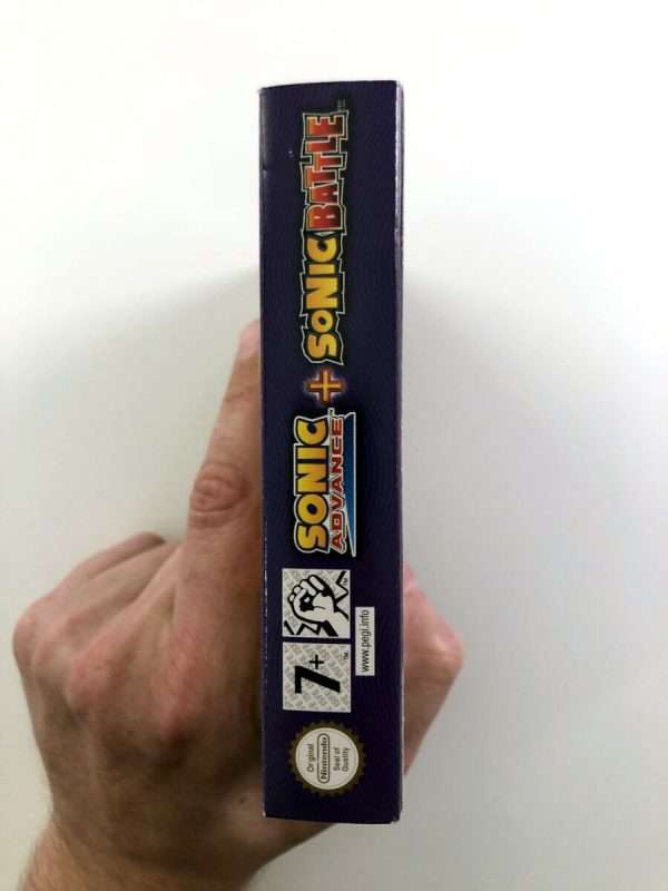 2 in 1 Sonic Advance + Sonic Battle (GB Advance: Spil i original emballage) #310 - Image 6