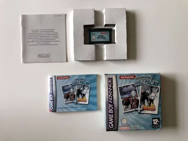 Castlevania Double Pack: Castlevania: Harmony of Dissonance + Castlevania: Aria of Sorrow(GB Advance: Spil i original emballage) #266