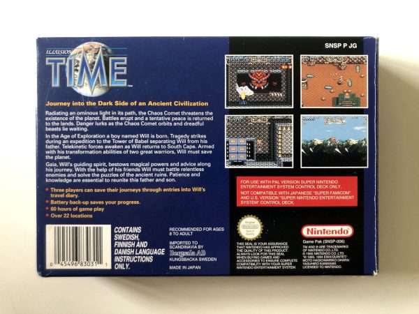 Illusion of Time (SNES i original emballage) #210 - Image 8