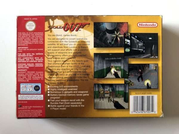 Goldeneye 007 (N64 i original emballage) #306 - Image 9