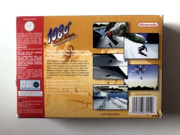 1080 Snowboarding (N64 i original emballage) #299 - Image 10