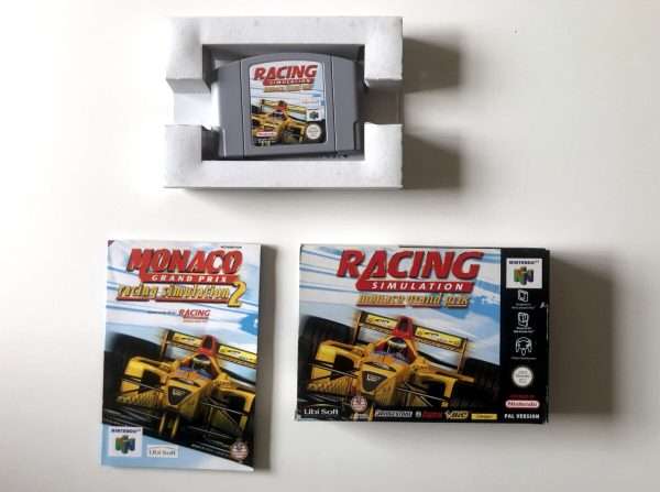 Racing Simulation Monaco Racing Grand Prix (N64 i original emballage) #305