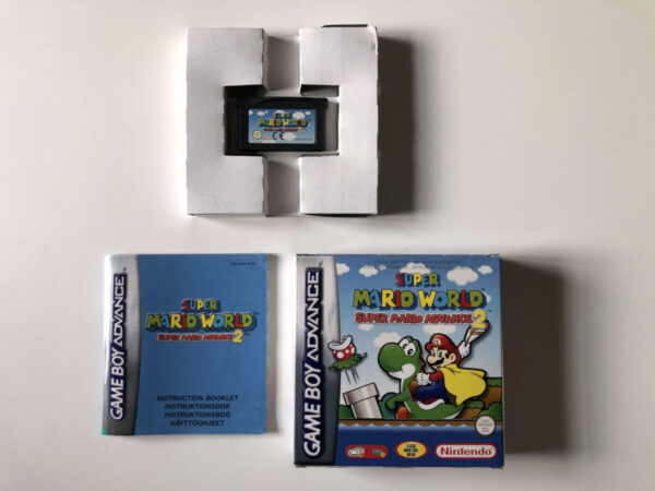 Super Mario World - Super Mario Advance 2 (GB Advance: Spil i original emballage) #223