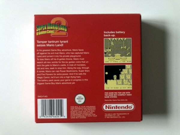 Super Mario Land 2 (Gameboy Classic i original emballage) #64 - Image 7