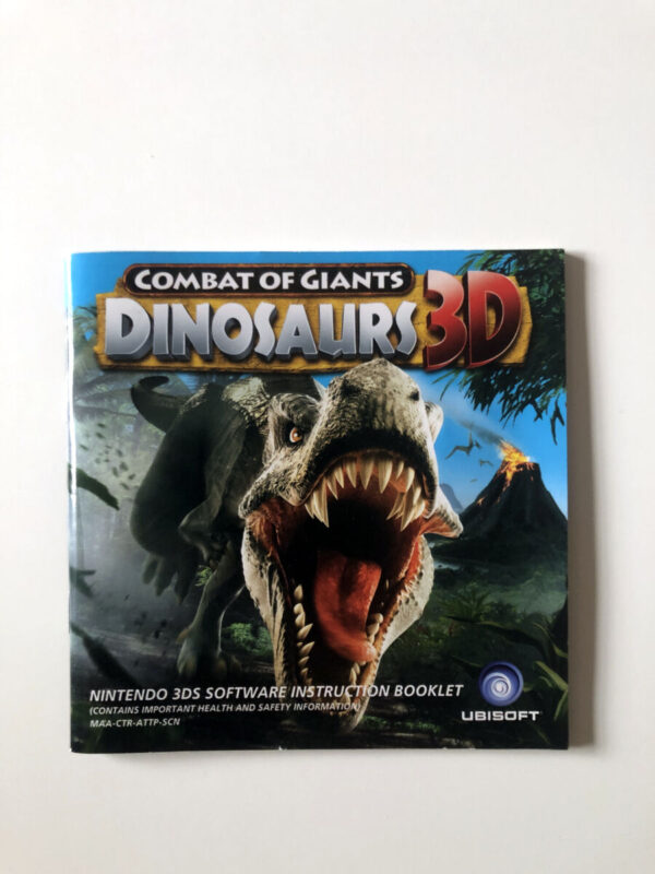 Combat of Giants Dinosaurs 3D til 3DS (DS-manual) #25