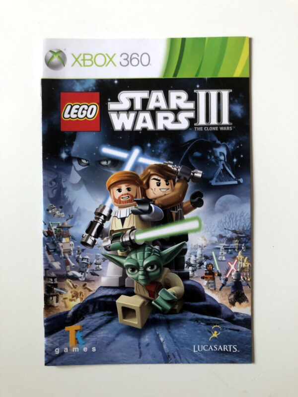 Lego Star Wars 3 (Xbox 360-manualer) #11