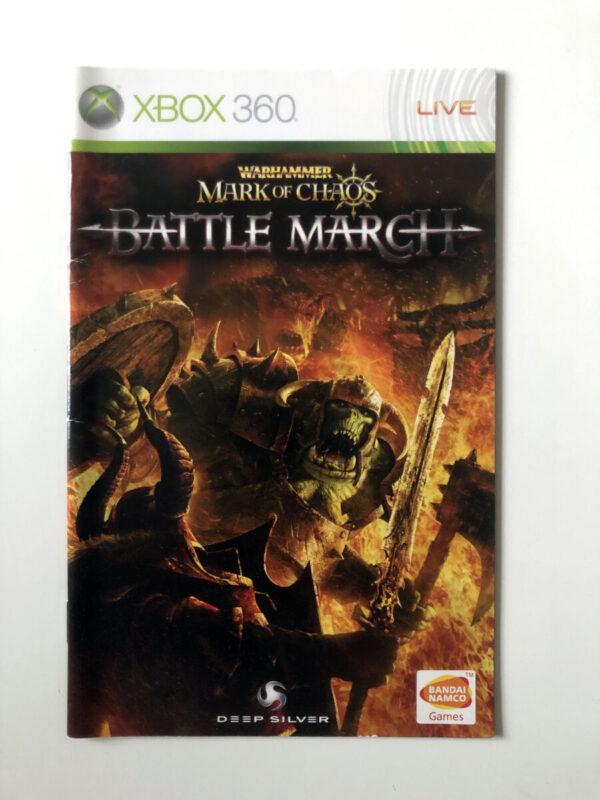 Warhammer Mark of Chaos Battle March (Xbox 360-manualer) #14