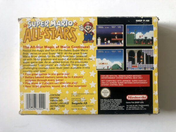 Super Mario All Stars (SNES i original emballage) #148 - Image 11