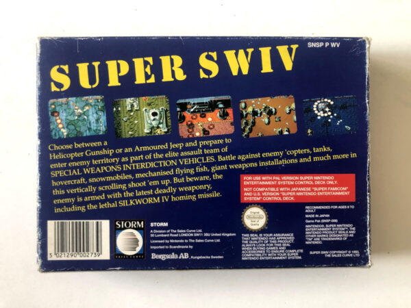 Super Swiv (SNES i original emballage) #166 - Image 8