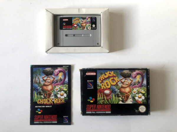 Chuck Rock (SNES i original emballage) #154