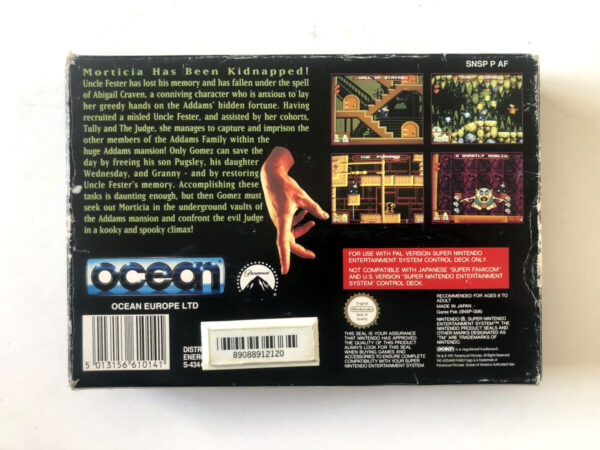 Addams Family (SNES i original emballage) #146 - Image 10