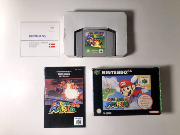 Super Mario 64 (N64 i original emballage) #218
