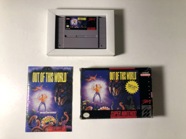 Out of this World NTSC/USA (SNES i original emballage) #182