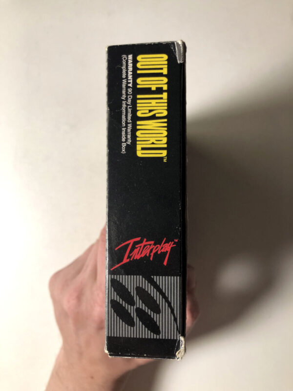 Out of this World NTSC/USA (SNES i original emballage) #182 - Image 6