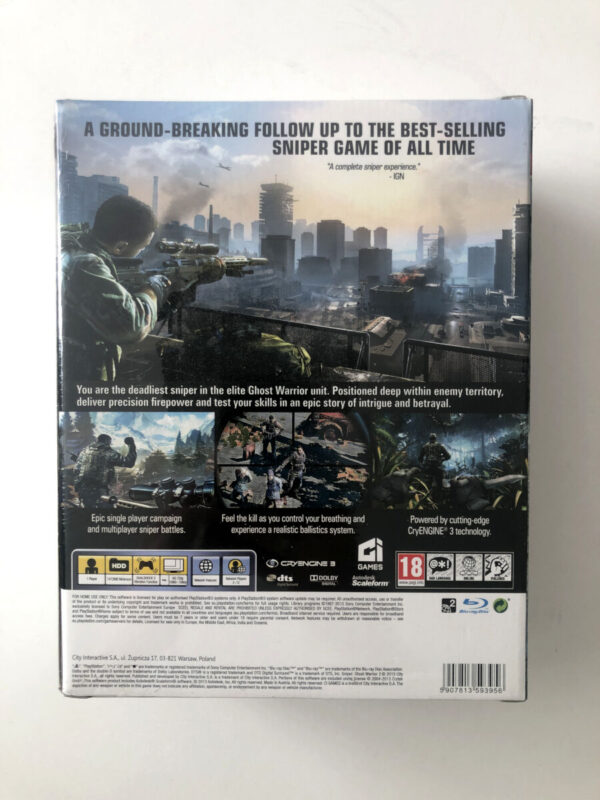 Sniper 2 Ghost Warrior Collectors Edition. Sealed(PS3) - Image 3
