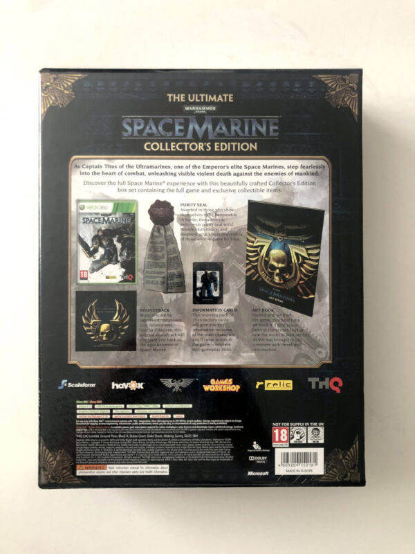 Warhammer 40000 - Spacemarine Collectors Edition EMPTY BOX(360) - Image 5