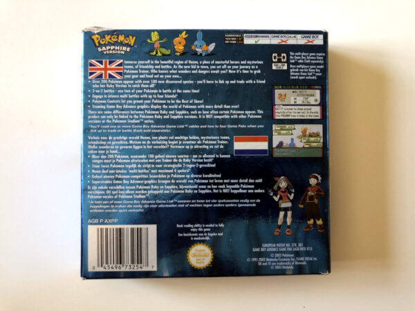 Pokemon Sapphire Version (GB Advance: Spil i original emballage) #227 - Image 9