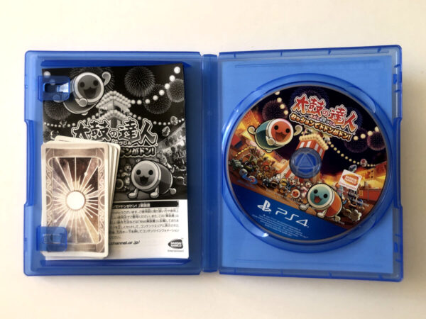 Taiko No Tatsujin: Spil + tromme + trommestikker(PS4 brugt) - Image 9