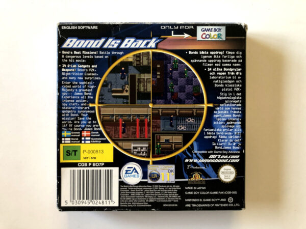 007 The World is not Enough (Gameboy Color i original emballage) #17 - Image 7
