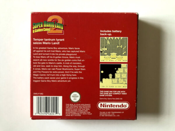 Super Mario Land 2 (Gameboy Classic i original emballage) #49 - Image 7