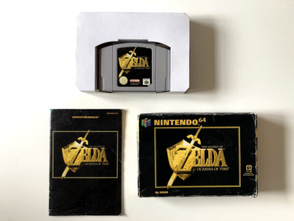 The Legend of Zelda Ocarina of Time (N64 i original emballage) #230