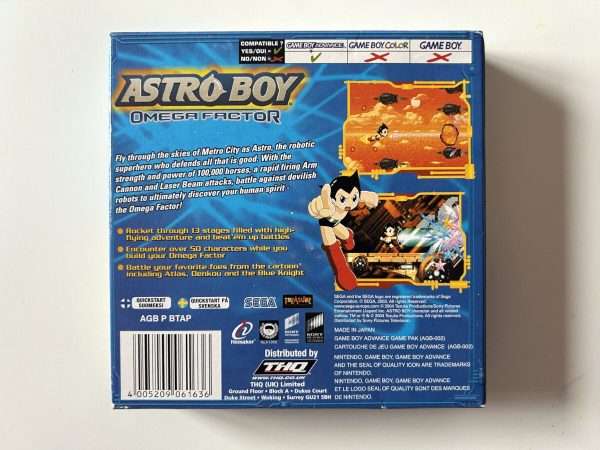 Astro Boy Omege Factor (GB Advance: Spil i original emballage) #376 - Billede 8