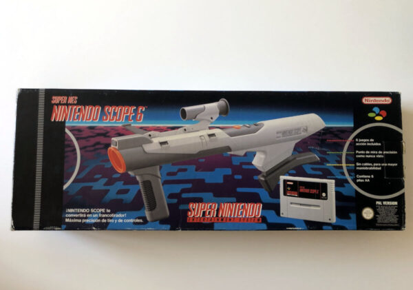 Super NES Nintendo Scope i original emballage(se tekst)