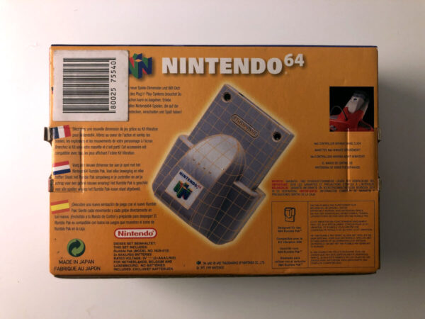 Nintendo 64 Rumble Pack. (N64 i original emballage) #198 - Image 7