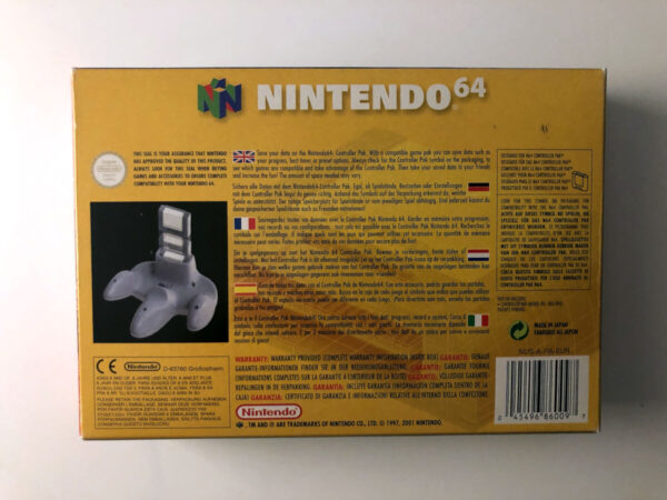 Nintendo 64 Controller Pack (Memory Card)(N64 i original emballage) #201 - Image 7