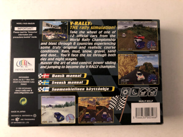 V-Rally (N64 i original emballage) #132 - Image 8