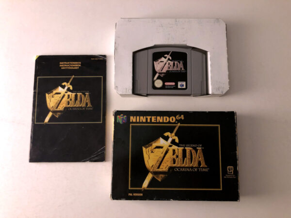 Zelda Ocarina of Time (N64 i original emballage) #153