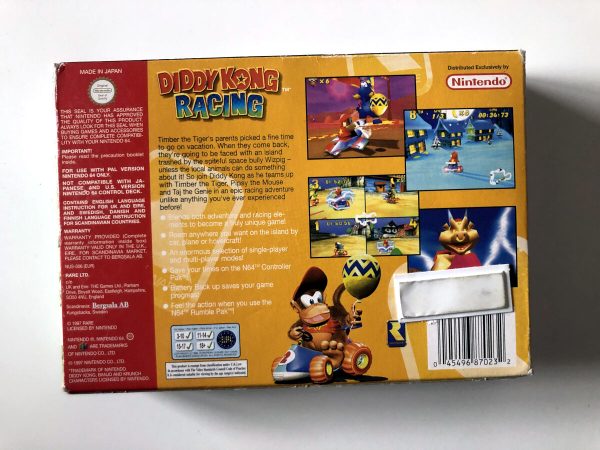 Diddy Kong Racing (N64 i original emballage) #269 - Image 10