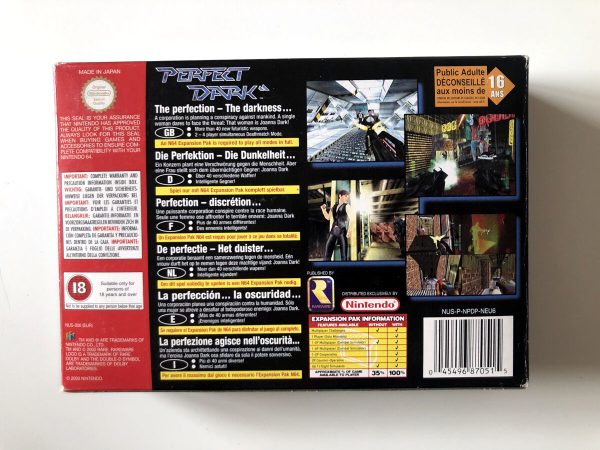 Perfect Dark (N64 i original emballage) #270 - Image 11