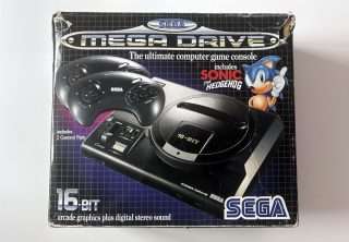 Sega Mega Drive 1 i original emballage