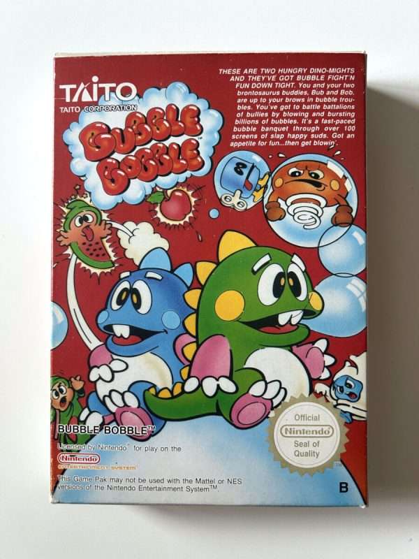Bubble Bobble (NES i original emballage) #125 - Billede 7