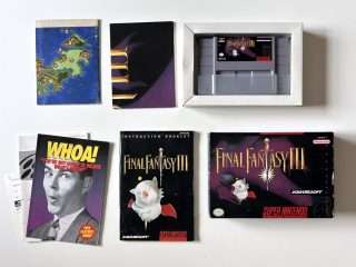 Final Fantasy III (Reg USA)(SNES i original emballage) #222