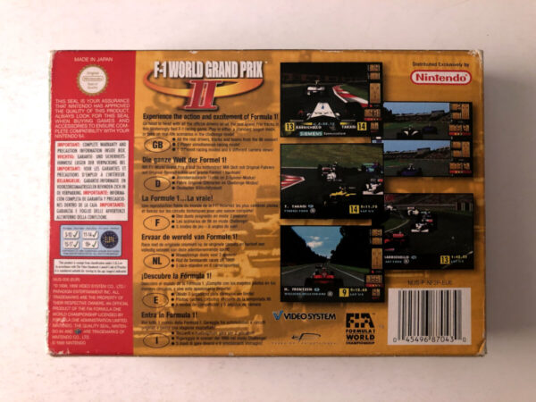 F-1 World Grand Prix 2 (N64 i original emballage) #160 - Image 8
