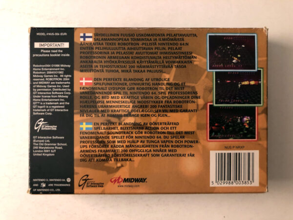 Robotron 64 (N64 i original emballage) #161 - Image 9