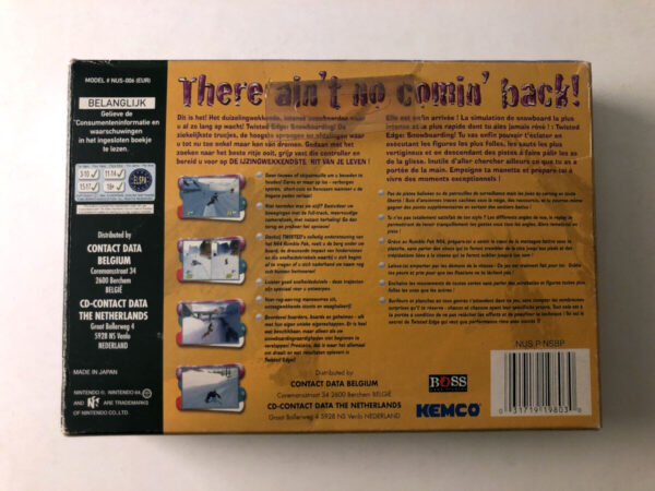 Twisted Edge Snowboarding (N64 i original emballage) #174 - Image 8