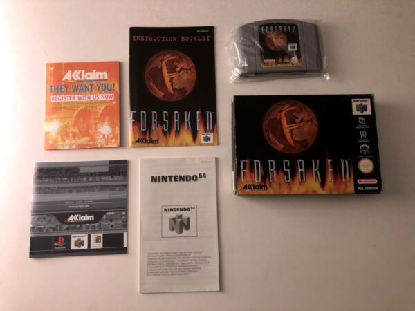 Forsaken (N64 i original emballage) #175