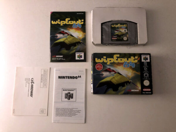 Wipeout 64 (N64 i original emballage) #180