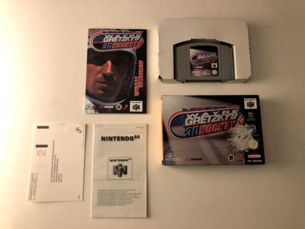 Wayne Gretzkys 3D Hockey (N64 i original emballage) #185