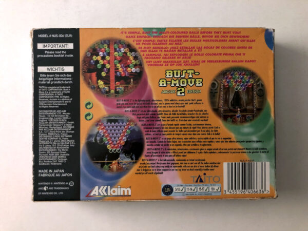 Bust a Move 2 (N64 i original emballage) #187 - Image 9