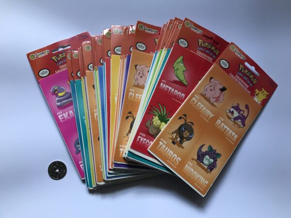 36 x 8 Pokémon-klistermærker(Andet)