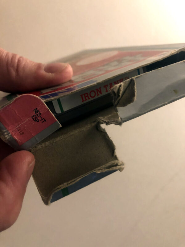 Iron Tank, Mangler fuldt Frontbillede . Sider og skader afbilledet.  (NES i original emballage) #61 - Image 3